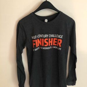 1/2 century challenge Orangetheory shirt
